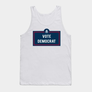 Vote Democrat Tank Top